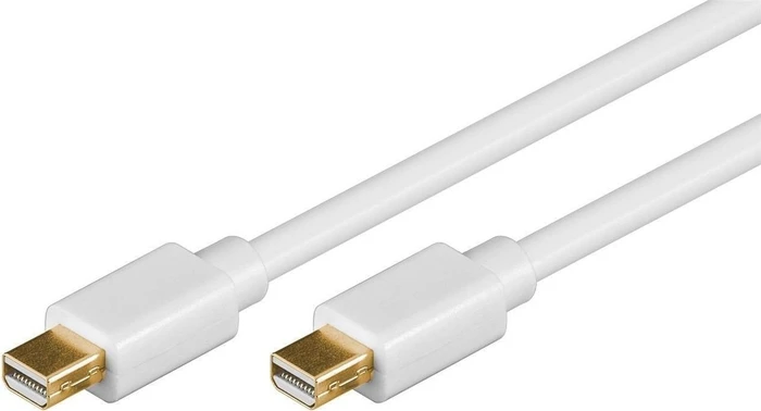 Wentronic Goobay Mini DisplayPort/Mini DisplayPort 1.2 Kabel weiß, 2m (52851)