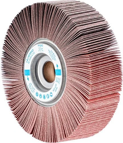 Pferd FR 16550/25.4 A 120 Lamellenschleifwalze K120, 165x50mm, 2 Stück