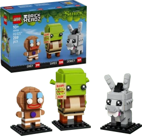 LEGO BrickHeadz - Shrek, Donkey und Gingy