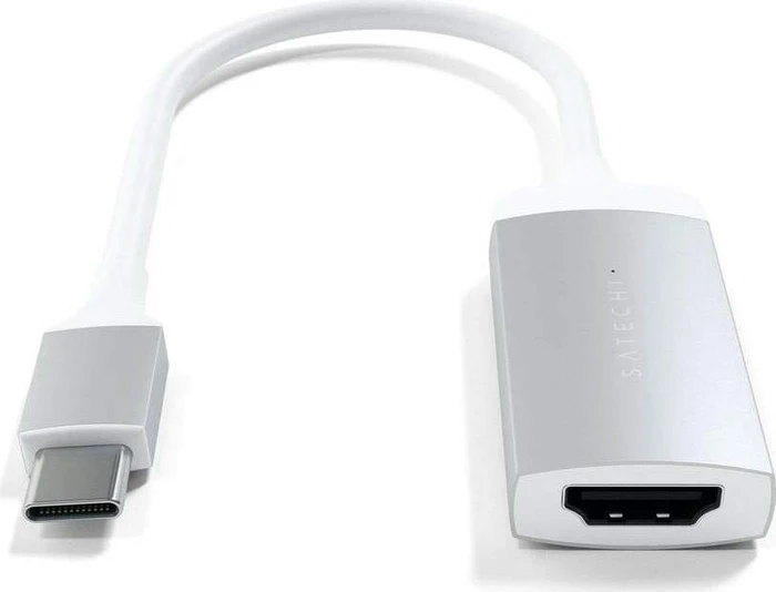 Satechi 4K 60Hz USB-C auf HDMI Adapter, silver