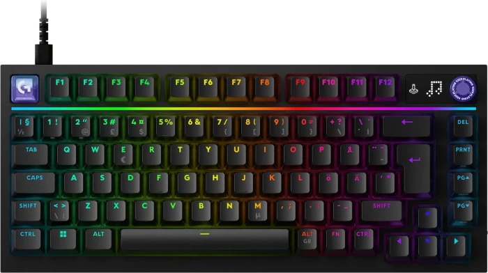 Logitech G316 X 75, schwarz, Tactile Switch, USB, ND