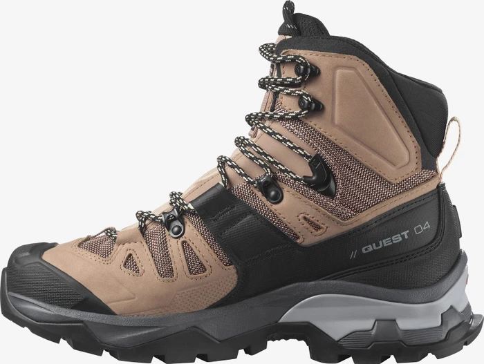 Salomon Quest 4 GTX sirocco/mocha mousse/almond cream (Damen)