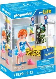 playmobil City Life Kleidershopping