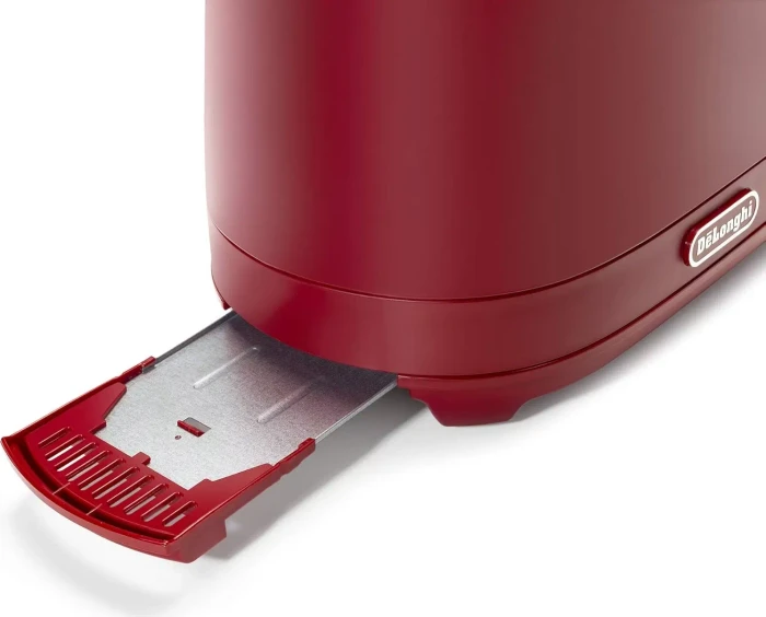 DeLonghi CTLAP2203.R Toaster mit Zange rot
