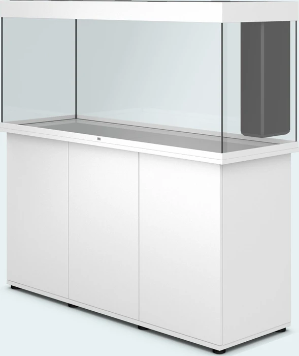 Juwel Rio 450 LED Aquarium-Set mit Unterschrank, weiß/weiß, 450l