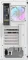 DarkFlash DK100 White, Glasfenster Vorschaubild