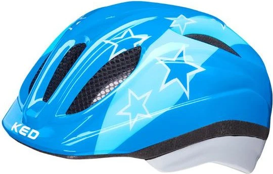 KED Meggy II Kinderhelm blue stars