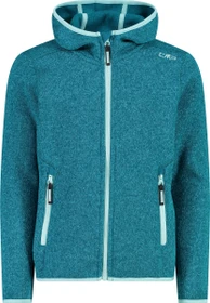 CMP Knit-Tech Meliert Fleece Jacke teal/acqua (Junior)