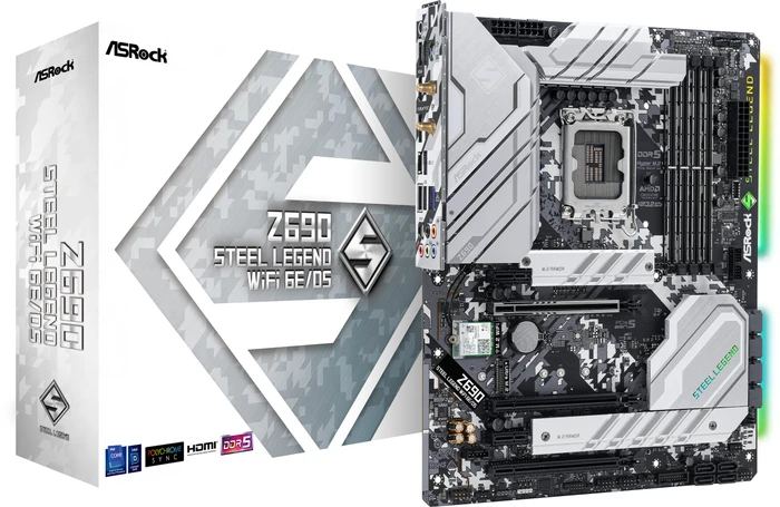 ASRock Z690 Steel Legend WiFi 6E/D5 (Intel 1700)