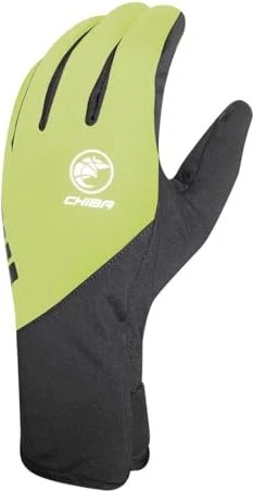 Chiba Softshell Light Fahrradhandschuhe neon yellow