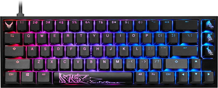 PowerColor X Ducky One 2 SF RGB Special Edition, Kailh Box WHITE, USB, US