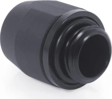 Alphacool HF Anschraubtülle TPV Metall G1/4" auf 12.7/7.6mm schwarz