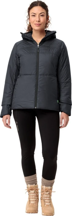 Vaude Neyland Insulated Hooded Funktionsjacke phantom black (Damen)