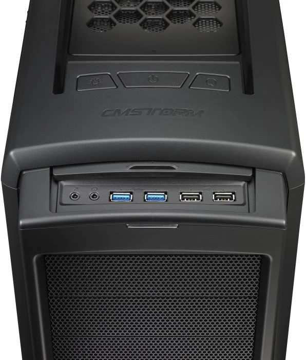 Cooler Master CM Storm Scout 2 Advanced schwarz, Acrylfenster