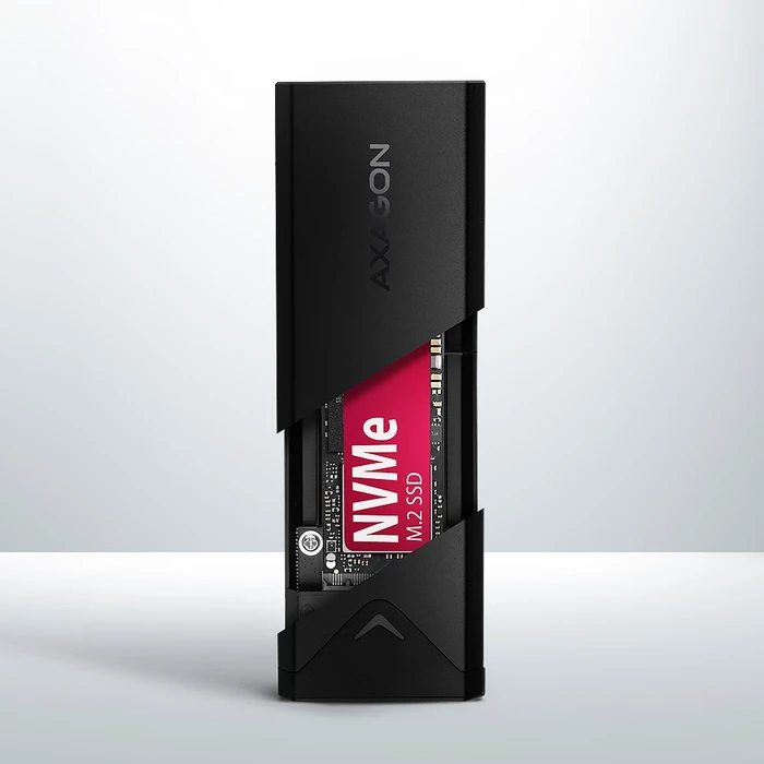 Axagon M.2 Festplattengehäuse, M.2 PCIe, USB-C 3.1