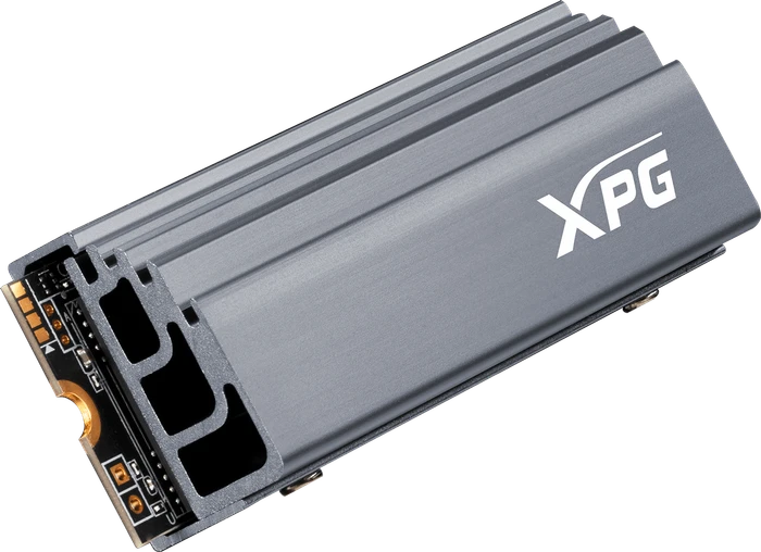 ADATA XPG Gammix S70 1TB, M.2 2280 / M-Key / PCIe 4.0 x4, Kühlkörper