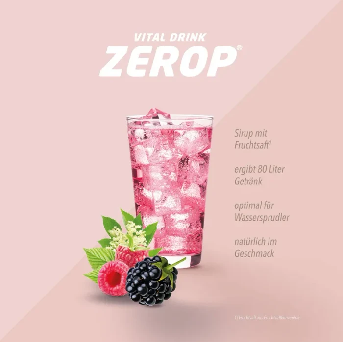 Best Body Nutrition Vital Drink Zerop Waldfrucht 1l