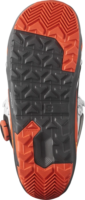 Salomon X Approach Lace SJ BOA Torment Softboot white/cherry tomato/black (Modell 2024/2025)