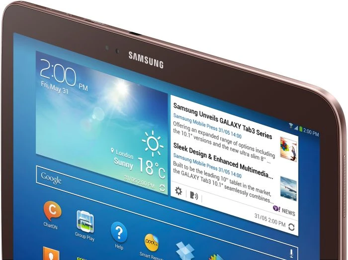 Samsung Galaxy Tab 3 10.1 P5210, rot, 16GB