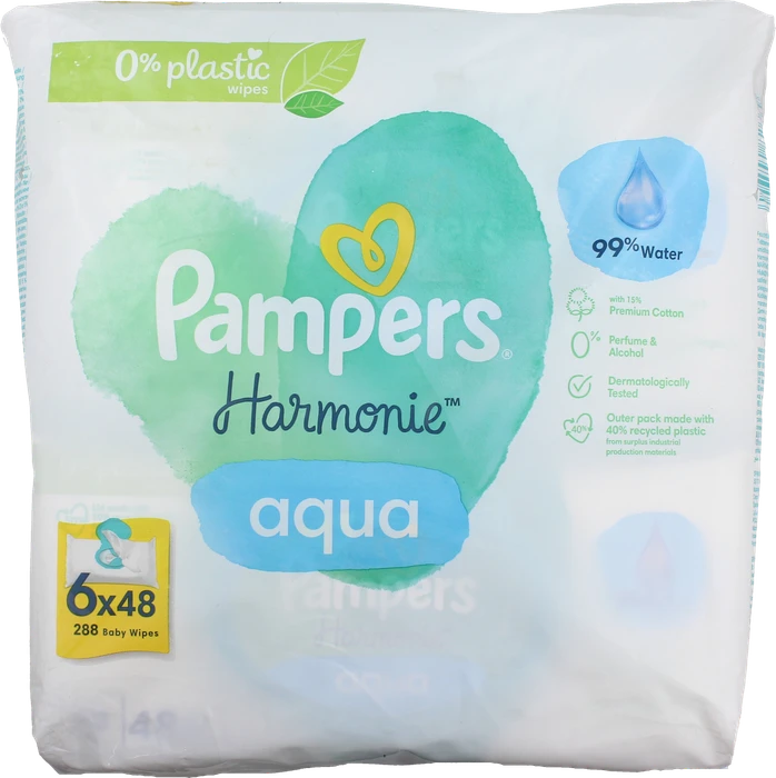 Pampers Harmonie Aqua Feuchttücher