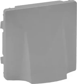 Legrand Valena Life Abdeckung für Kabelauslass, aluminium