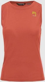 Karpos Loma Funktionsshirt ärmellos hot coral/vintage i/cloud d (Damen)