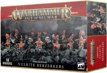 Games Workshop Warhammer Age of Sigmar - Fyreslayers - Vulkite Berzerkers