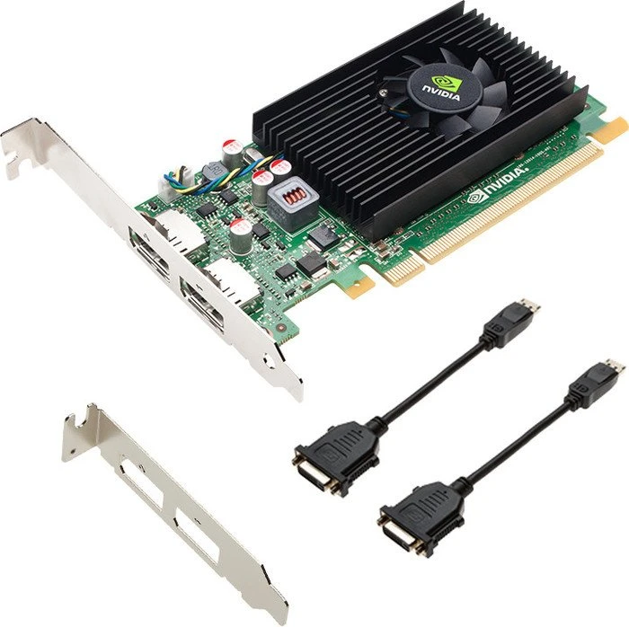 PNY NVS 310 + DVI-Adapter, 1GB DDR3, 2x DP