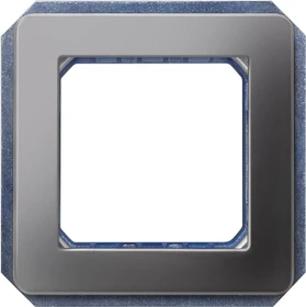 Siemens DELTA i-system Modulträger 2-fach Schraubbefestigung, carbonmetallic
