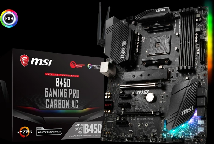 MSI B450 Gaming Pro Carbon AC (AMD AM4)