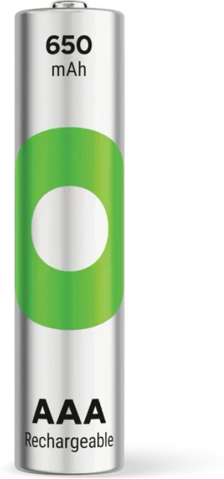 GP Batteries ReCyko Micro AAA NiMH 650mAh, 2er-Pack