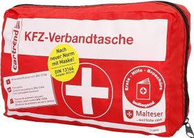 Cartrend Verbandtasche rot