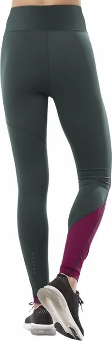Asics FuzeX Highwaist Tight Laufhose lang hampton green/prune (Damen)