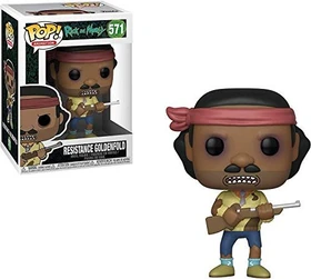FunKo Pop! Animation - Rick and Morty - Resistance Goldenfold