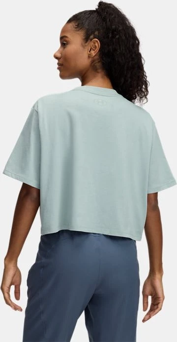 Under Armour Rival T-Shirt kurzarm silica green/black/white (Damen)