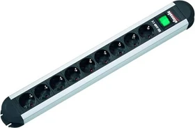 Bachmann Primo, 9-fach, Schalter, 1.7m, schwarz/silber