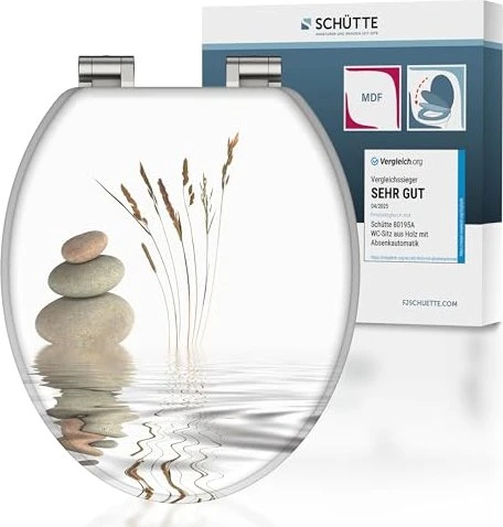 Schütte MDF WC-Sitz mit Absenkautomatik balance