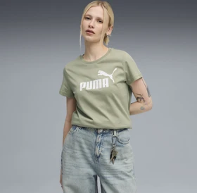 Puma ESS No. 1 Logo T-Shirt kurzarm lux army