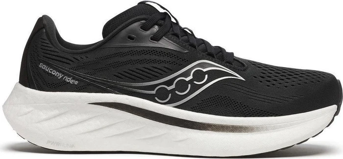 Saucony Ride 18 schwarz/weiß (Damen)