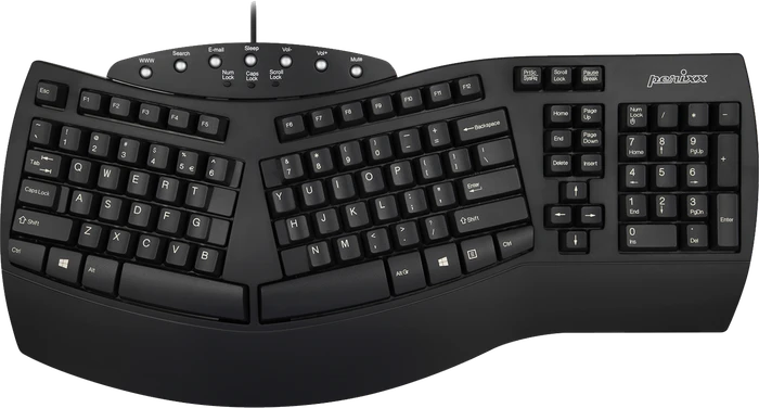 Perixx Periboard-512B, schwarz, USB, US