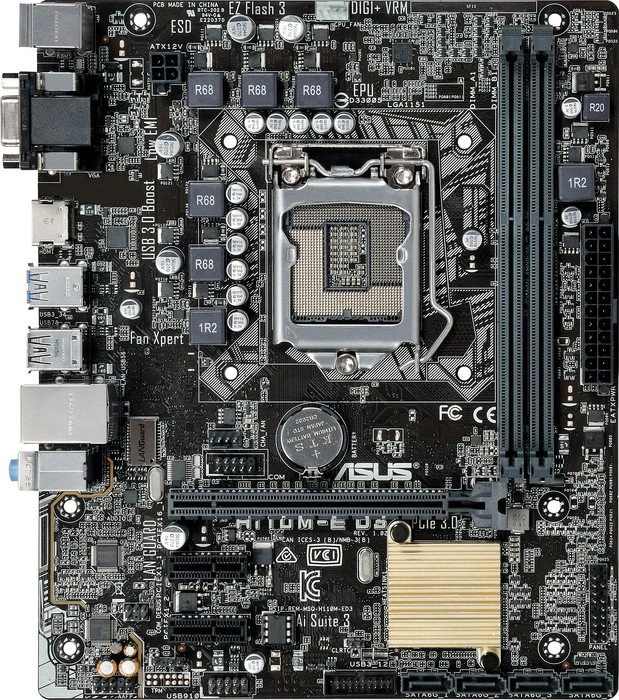 ASUS H110M-E D3 (Intel 1151)