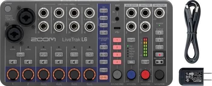 Zoom LiveTrak L-6