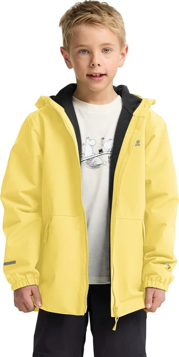 Jack Wolfskin Snow Days Funktionsjacke lemon ice (Junior)