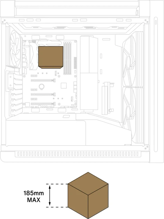 ASUS ProArt PA602, schwarz, Glasfenster