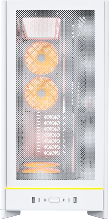 Montech HS01 Pro White, Glasfenster