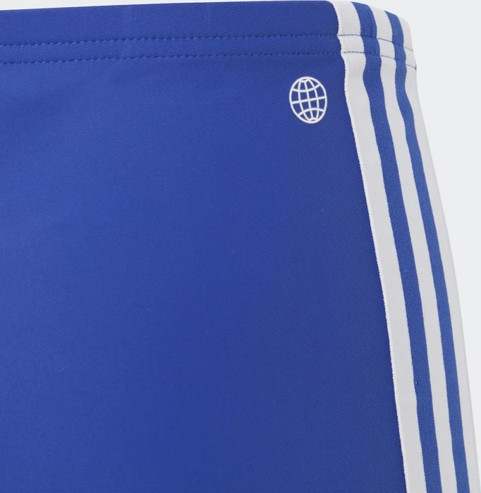 adidas Classic 3-Streifen Badehose semi lucid blue/white (Junior)