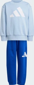 adidas Essentials Trainingsanzug glow blue/white (Junior)