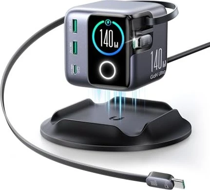 Joyroom Podix 140W 5-Port Desktop GaN Charger schwarz