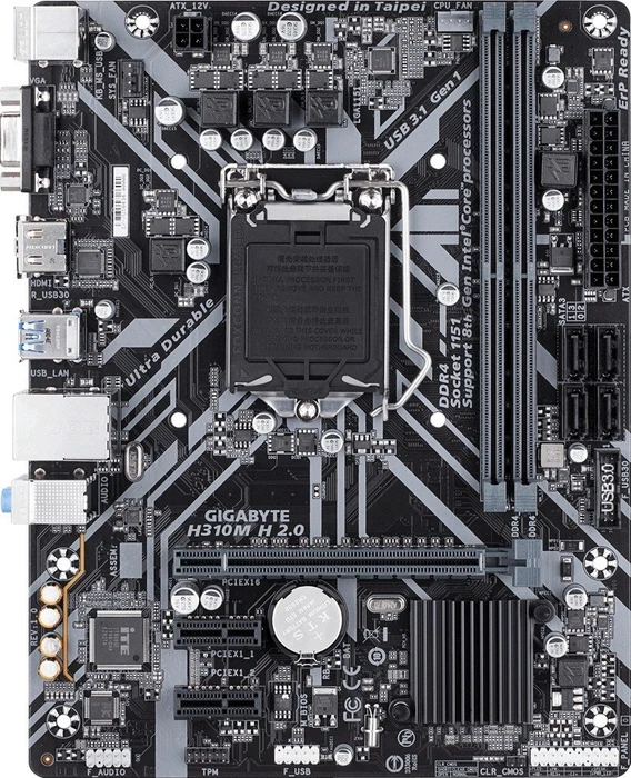 GIGABYTE H310M H 2.0 (Intel 1151 v2)