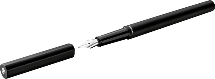 Pelikan Ineo Elements P6 schwarz, rechte Hand, mittel, Etui